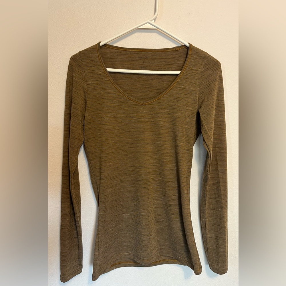Icebreaker Siren Long Sleeve Sweetheart Top Small